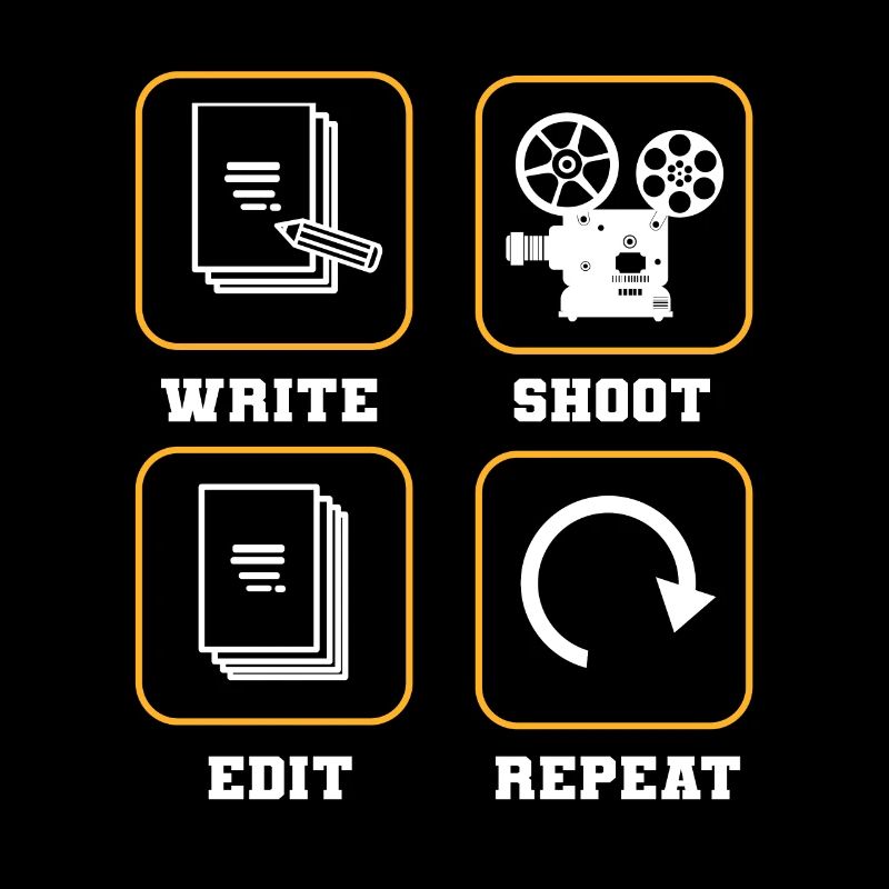 Write Shoot Edit Repeat Filmmaker Director