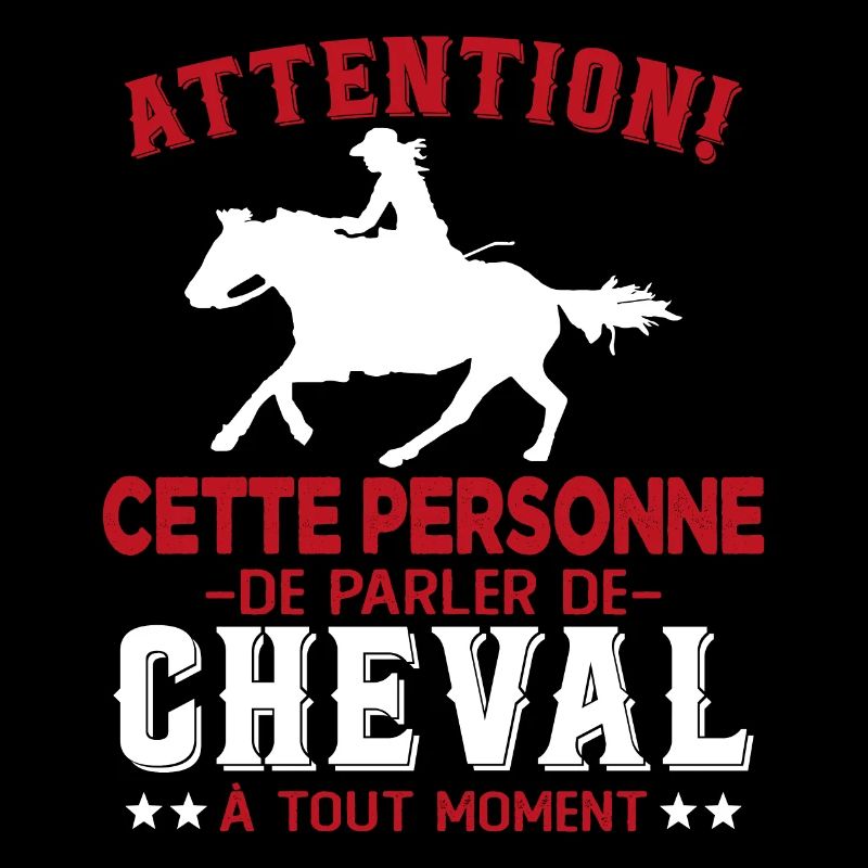 Cette Personne Risque Parler De Cheval Tout Moment
