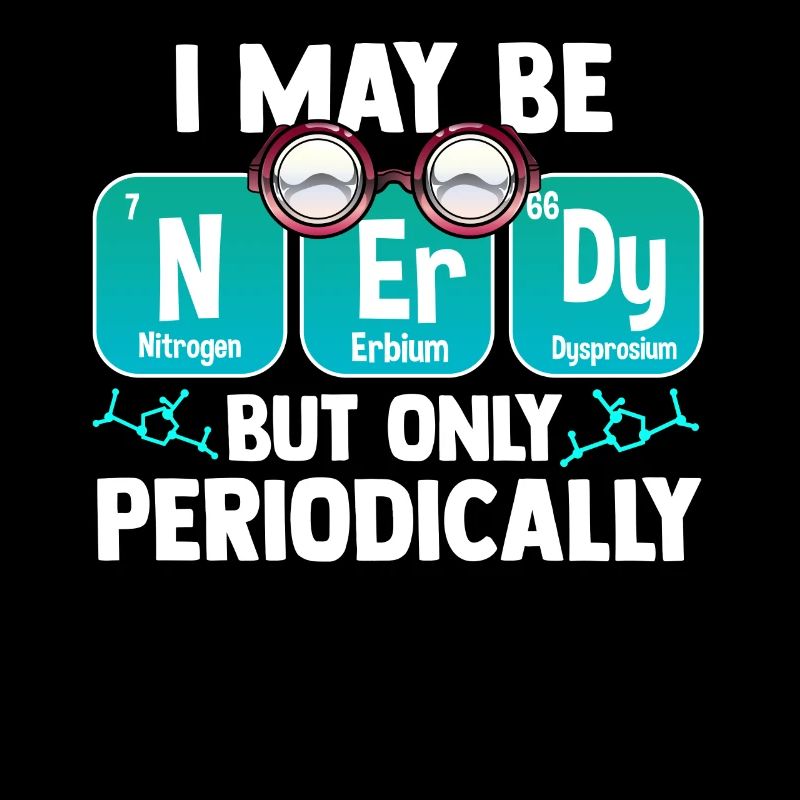 Nerd periodic table
