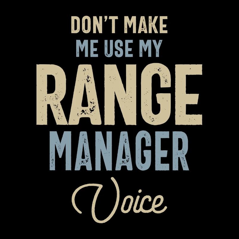 Range Manager Job Occupation Birthday Worker