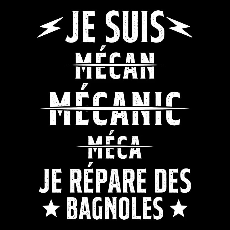 Je suis un Super Mecanicien - idée cadeau