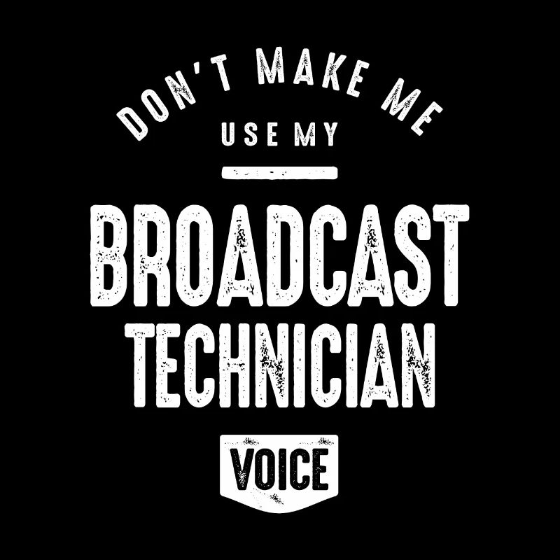 Profession de technicien en radiodiffusion