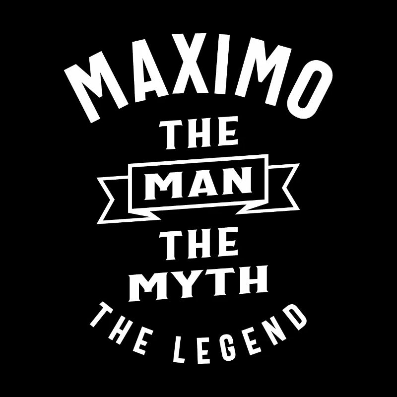 Maximo Personalized Name