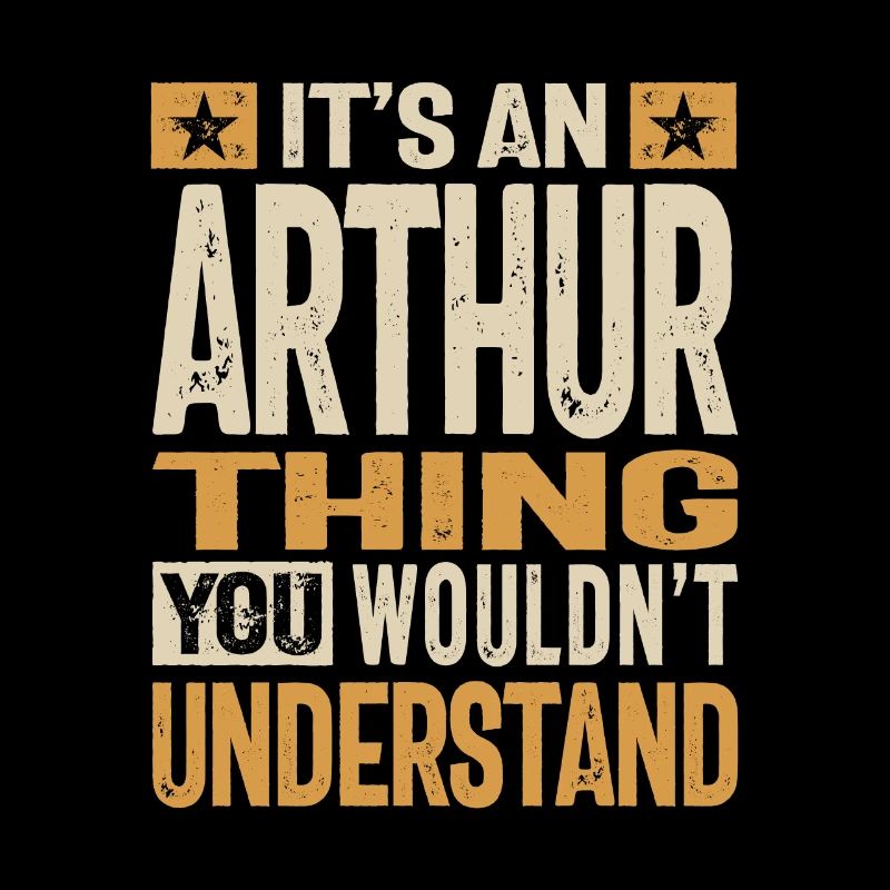 It's an Arthur Thing Personalized Name