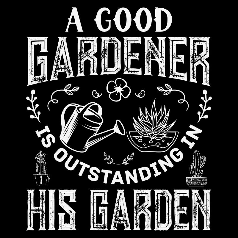 Hobbygärtner im Garten, Obst und Gemüse Gärtner