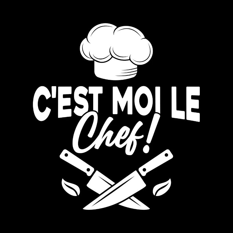 C'est moi le chef Toque de cuisinier