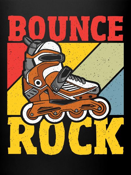 Rebondir Rock Roller Patineur