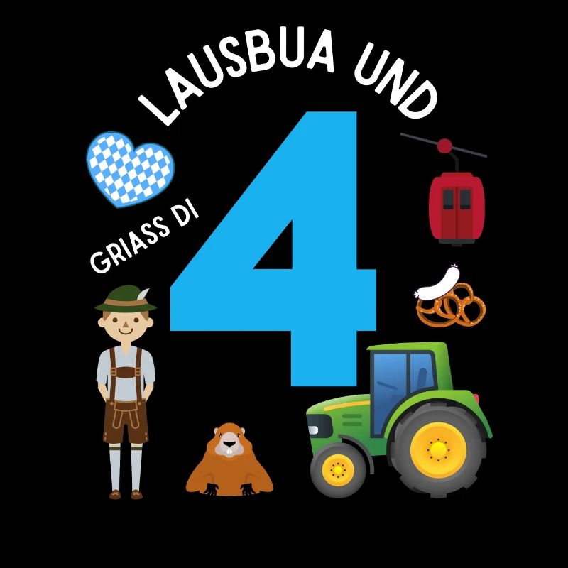 Lausbua und 4