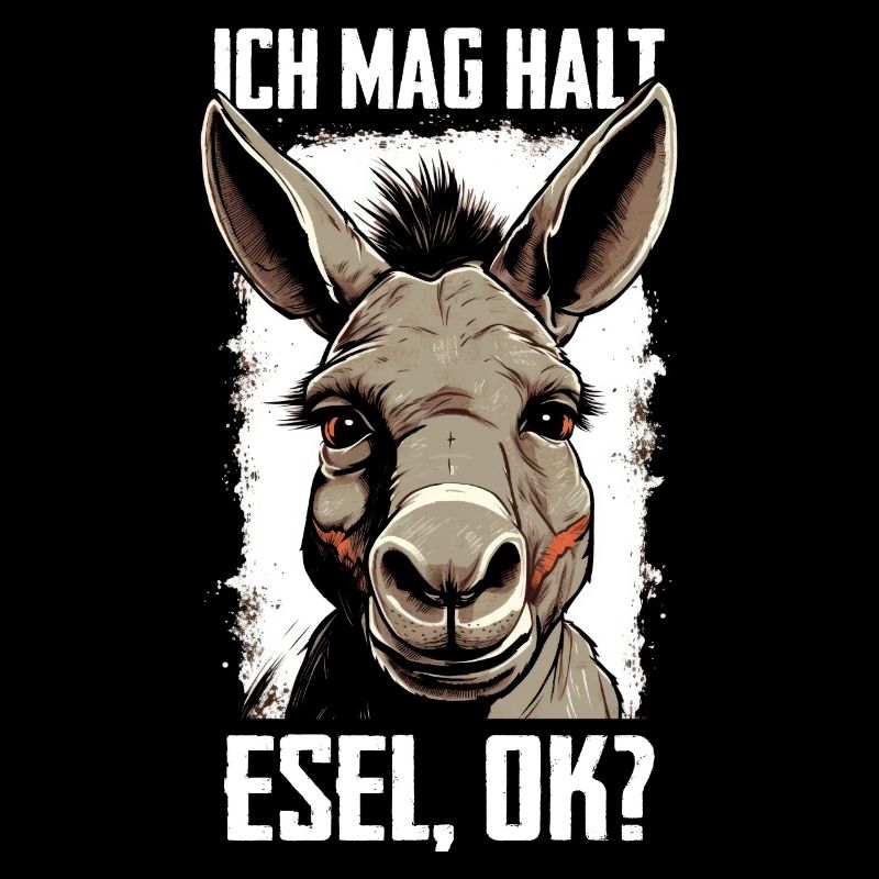 Esel Eselchen Maultier Muli