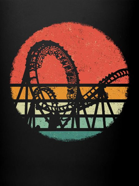 Achterbahn Freizeitpark Roller Coaster
