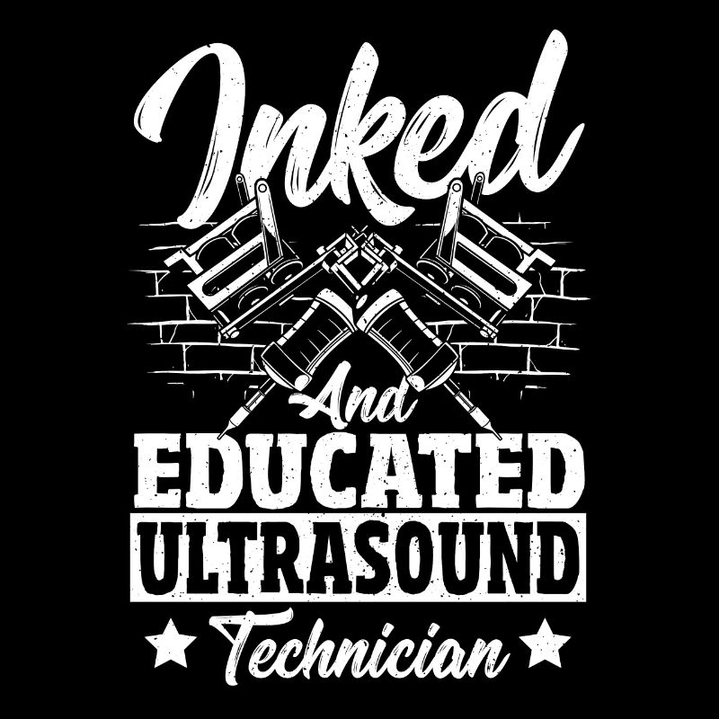 Inked Ultrasound Tech And Educated Ultrasound