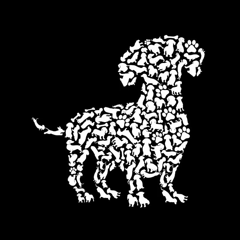 Teckel Maman Teckel Propriétaire De Chien Teckel Hommes