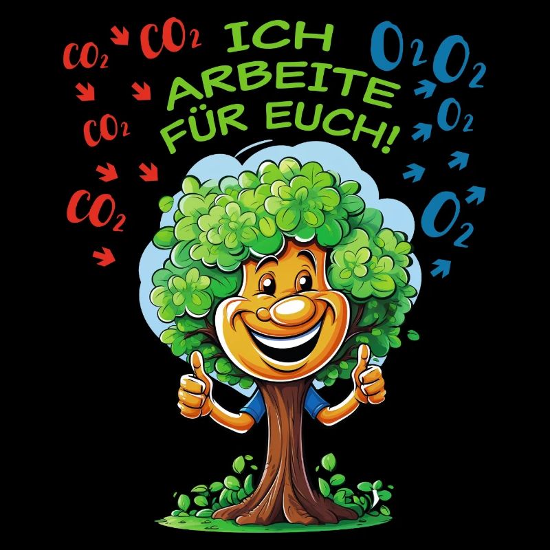 Der Freundliche Baum - hell