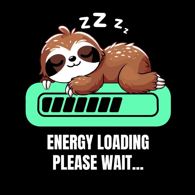 Sloth Sleep Shirt Chilling Cute Sleeping Cute