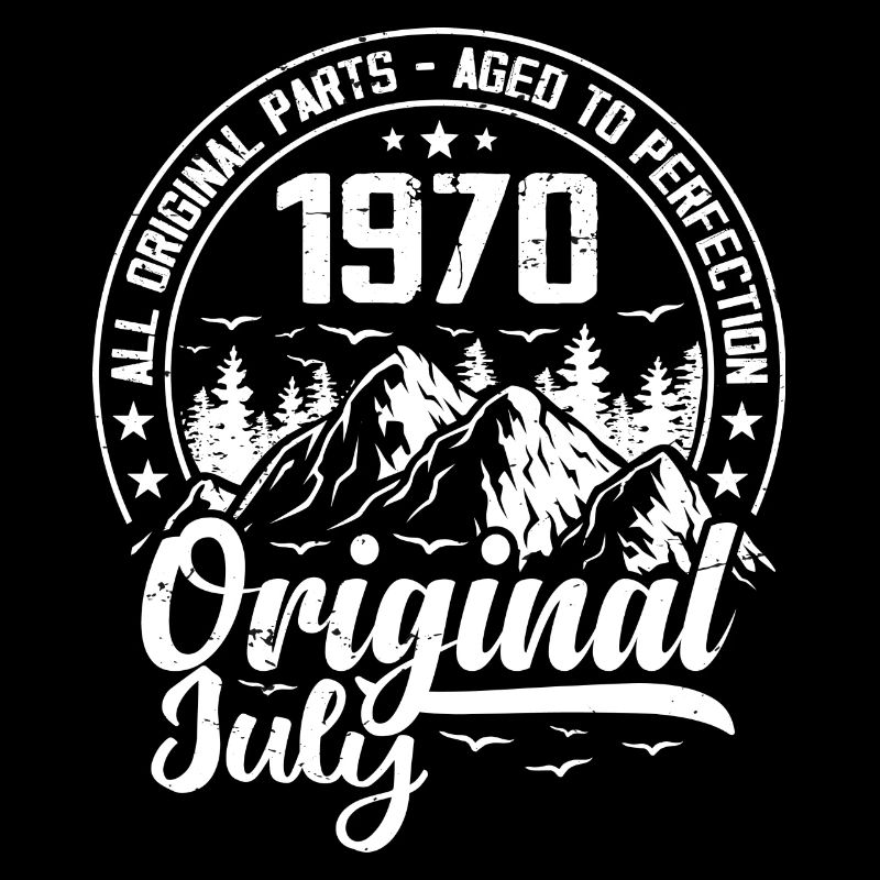 July 1970 Original:54 Years Birthday Gift