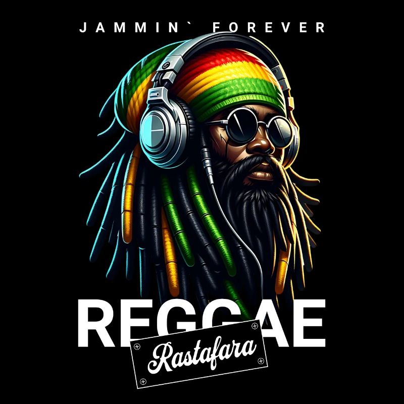 Reggae Rastafara Jammin' Forever