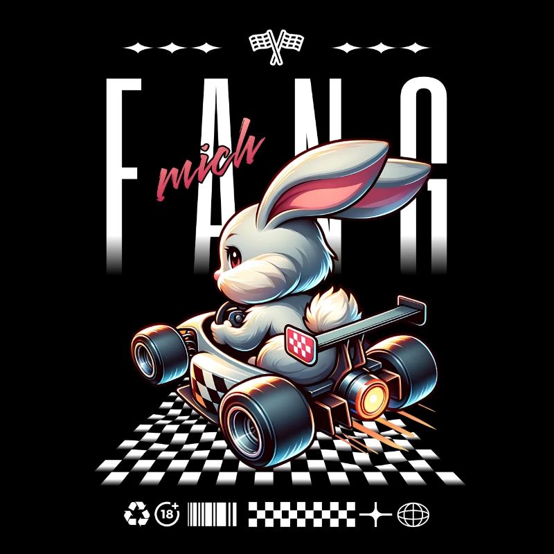 Voiture de course Catch Me Bunny Racer