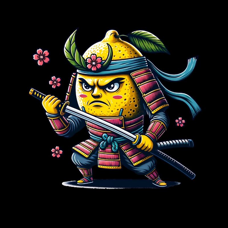 Fighting Lemon Samurai Style