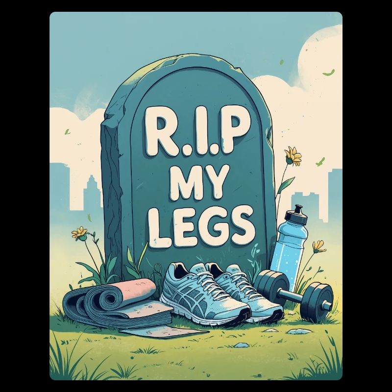 R.I.P MY legs gym