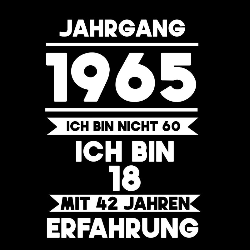 Né en 1965 – je n’ai pas 60 ans