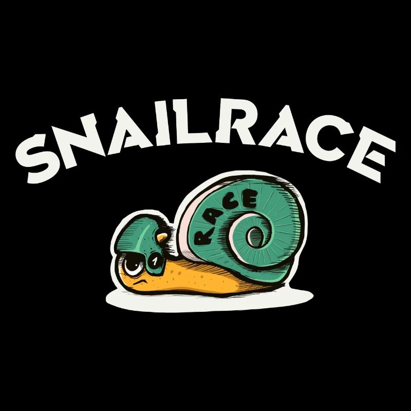 Snail Ready, Steady, Slow Snail Race