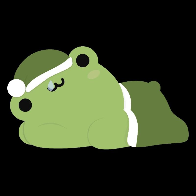 Grenouille fatiguée