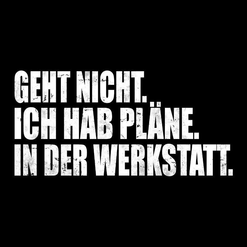 Pläne in der Werkstatt