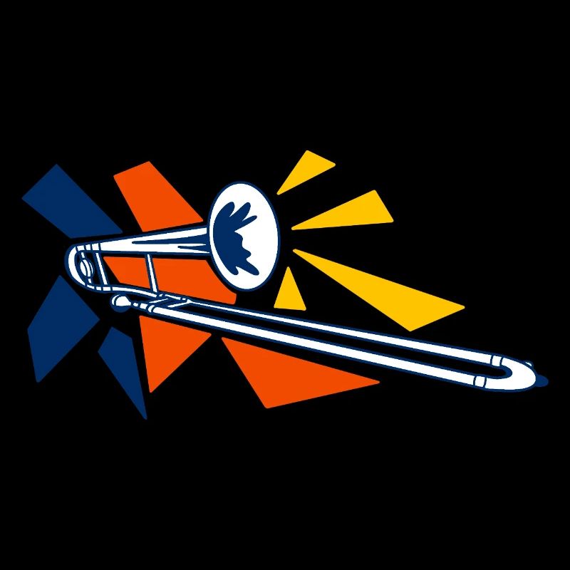 Trombone Pop Art