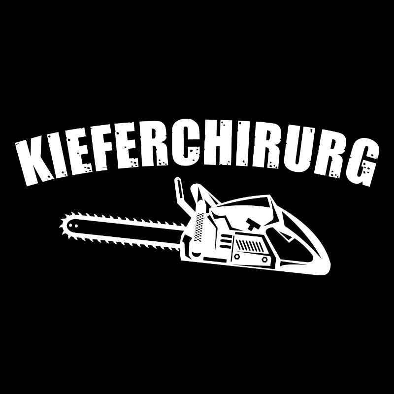 Waldarbeiter Förster Kieferchirurg Holzfäller