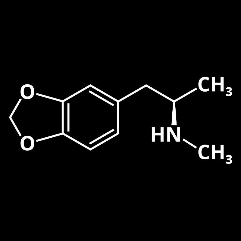 Molécule MDMA XTC Ectasy Formula Festival Molly EMMA