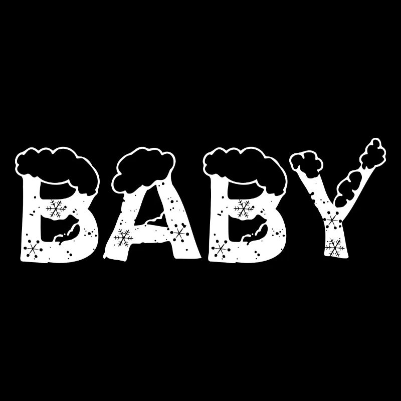 Text Eis Weihnachtskostüm Baby