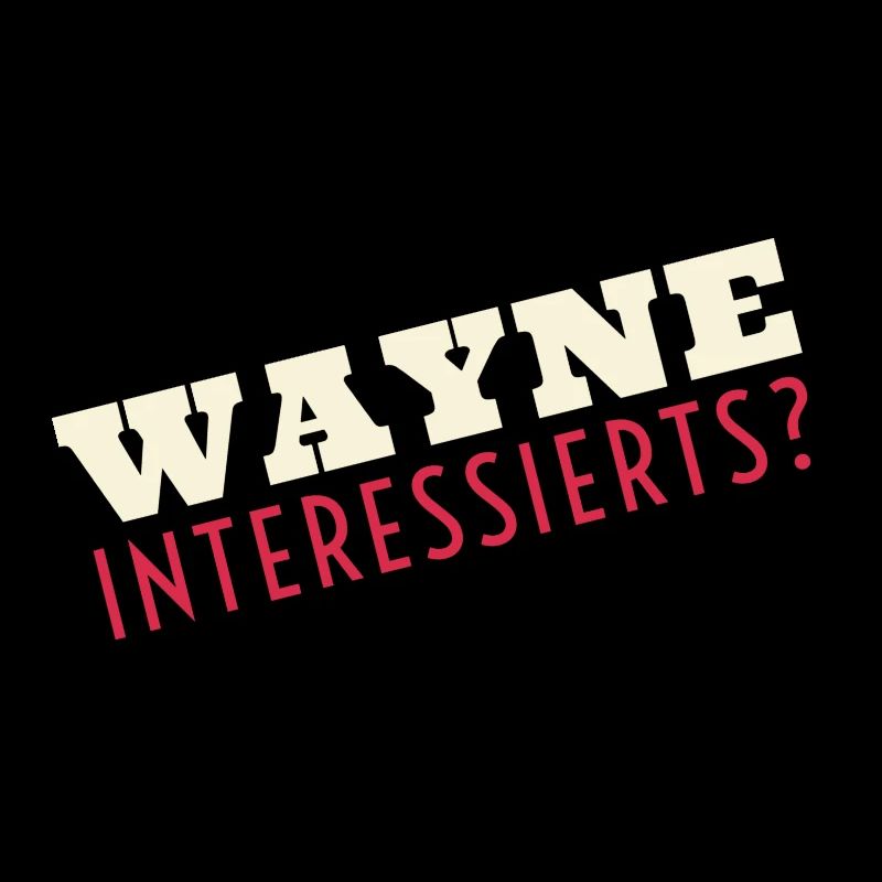 Wayne est intéressé?!?