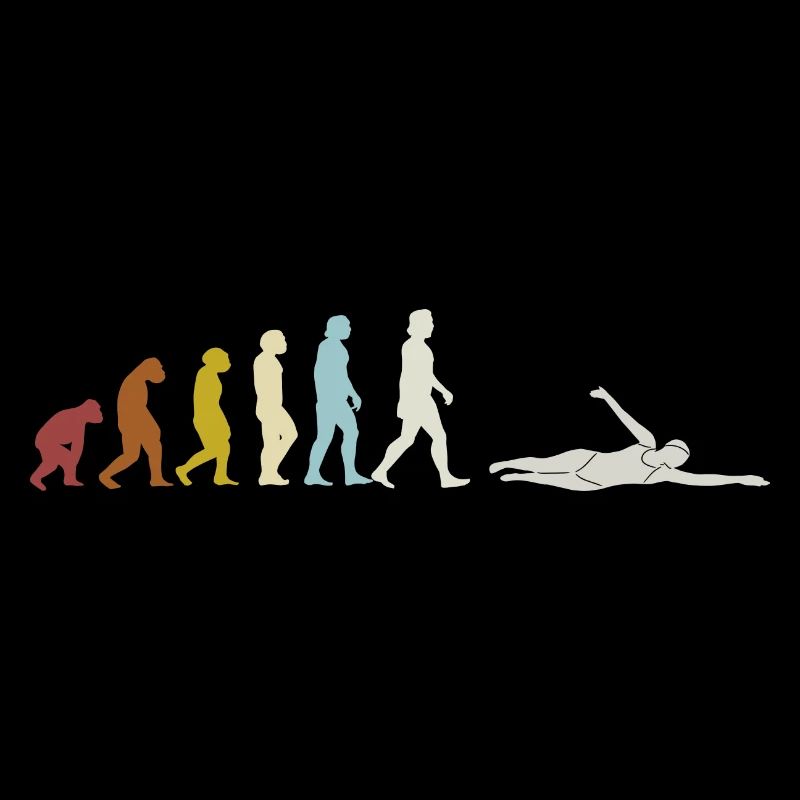 Schwimmen Evolution