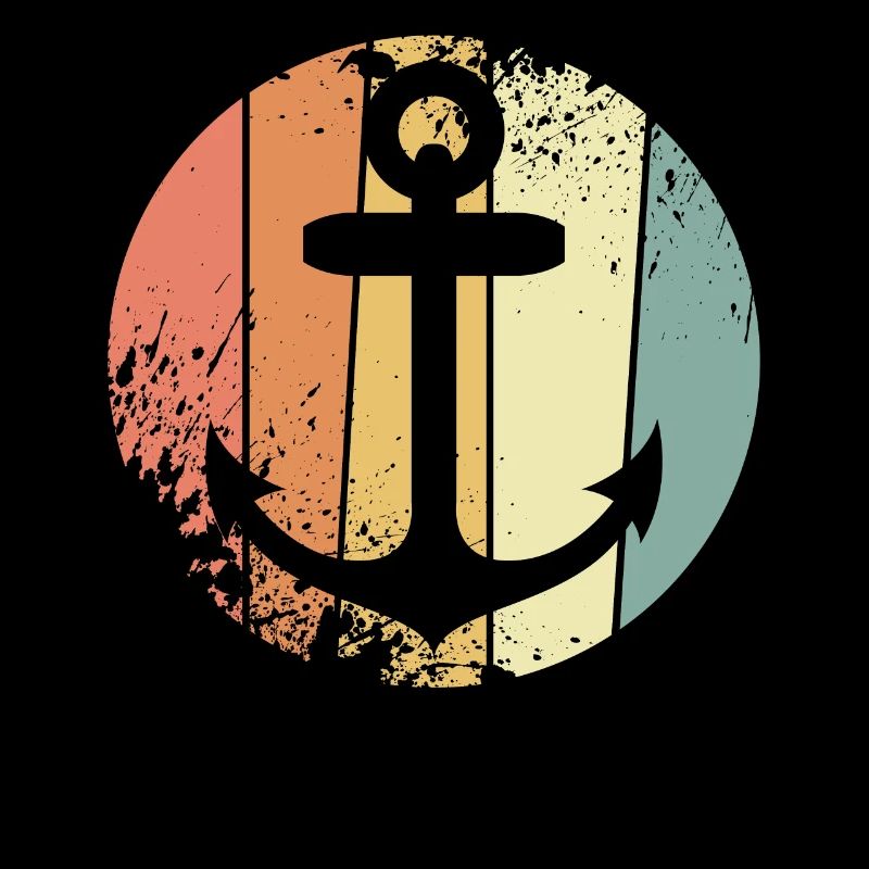 Anchor sailing retro