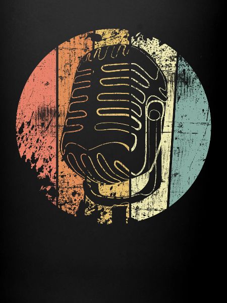Microphone rétro