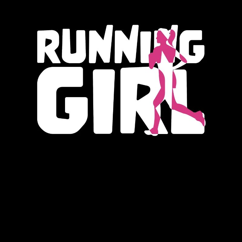 Runner fille en cours d'exécution