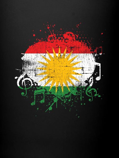 Kurdistan flag music