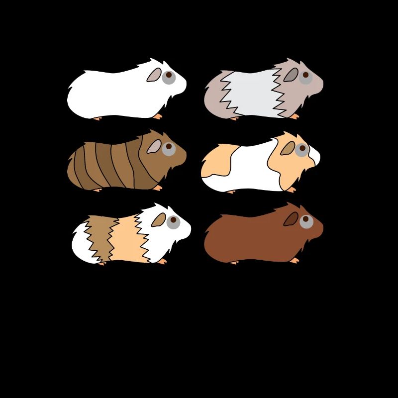 Cochon d'Inde animal de compagnie enfants tshirt cochon d'Inde