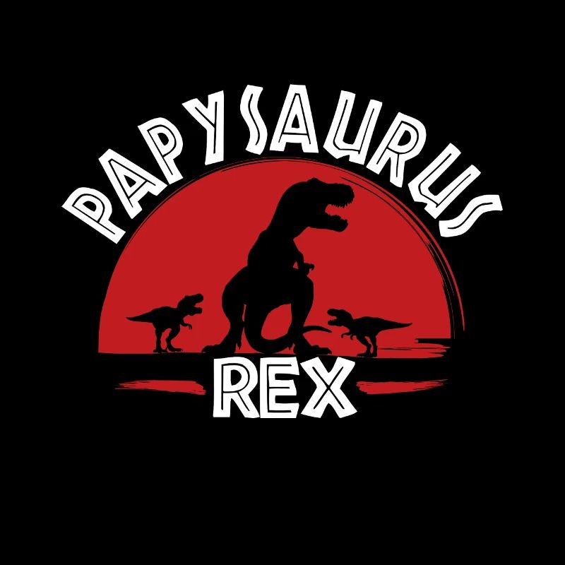 Papysaurus Papy T-rex Dinosaure Grand père