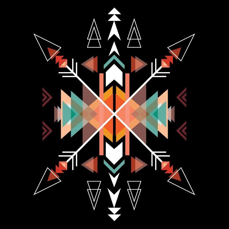 Heiliger Geometrischer Azteken Traumfänger