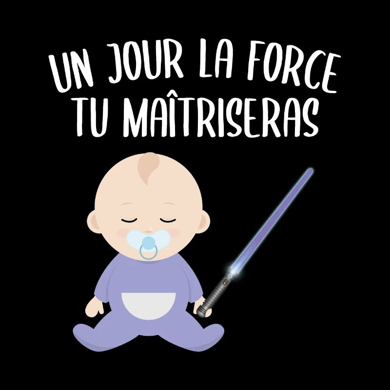 Star Force Wars Bébé Humour Cadeau Sabre Laser