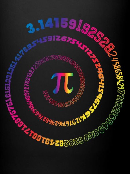 Mathématiques Pi 3,145 spirale