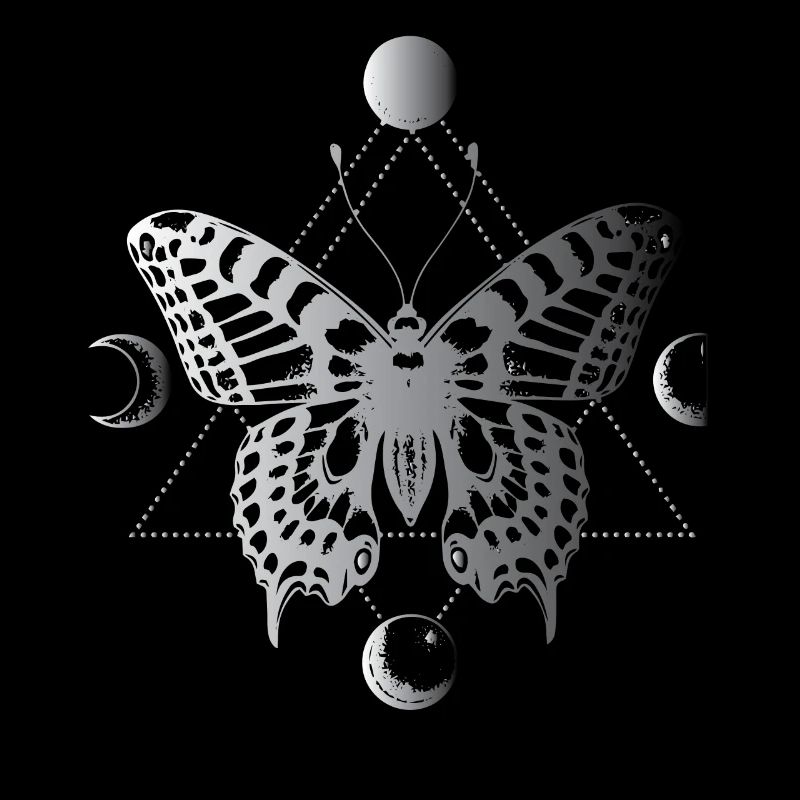 Moon phases, moths, black magic