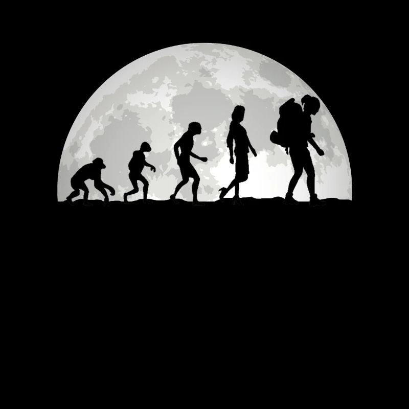 Evolution Wander Woman Im Mondlicht Geschenk