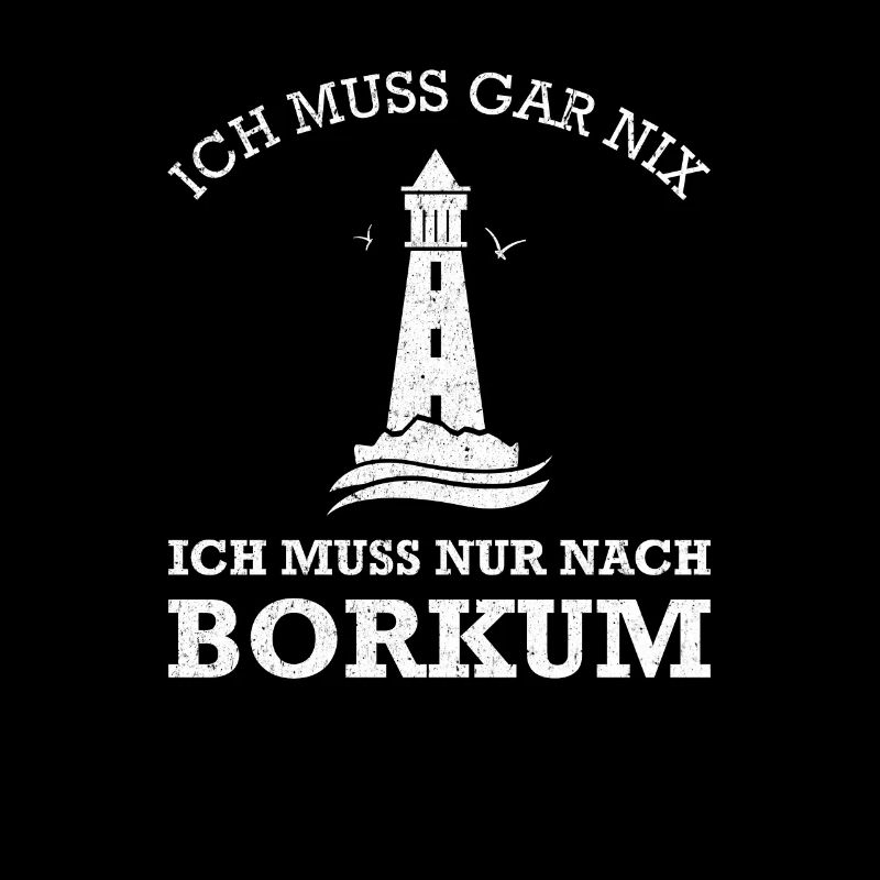 Borkum Urlaub Geschenk - Nordsee Borkum