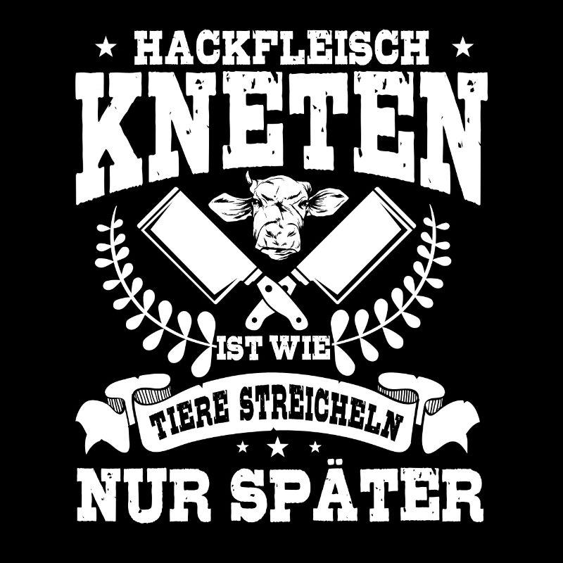 Fleischer Metzger Geschenk, BBQ, Hackfleisch