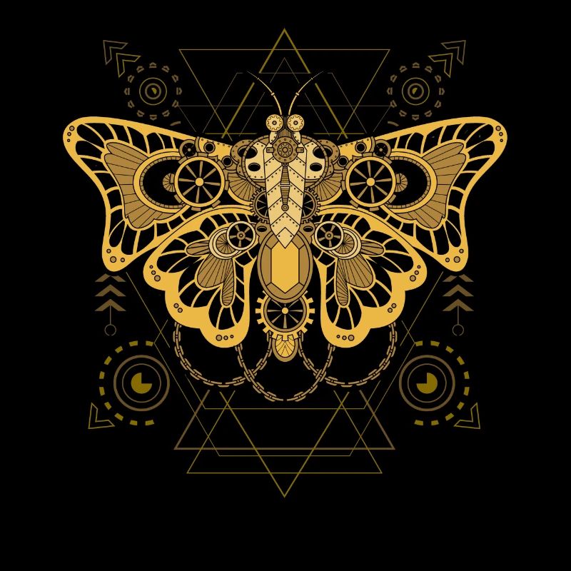 Steampunk Schmetterling