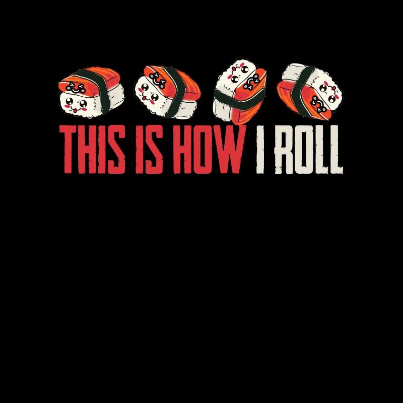 This is how we roll salmon raw fish