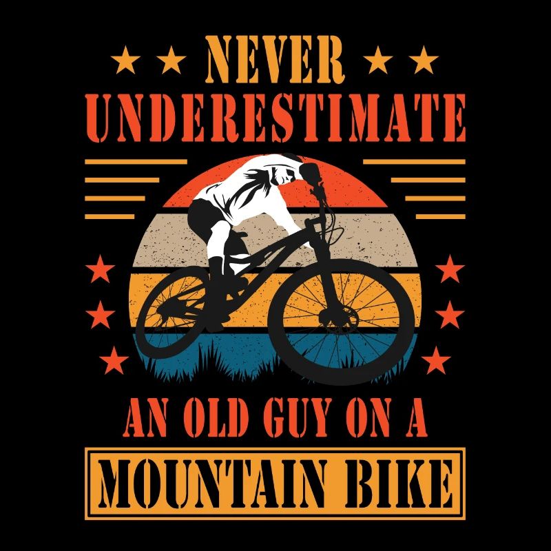 Never Underestimate An Old Guy On A Mountain Bike