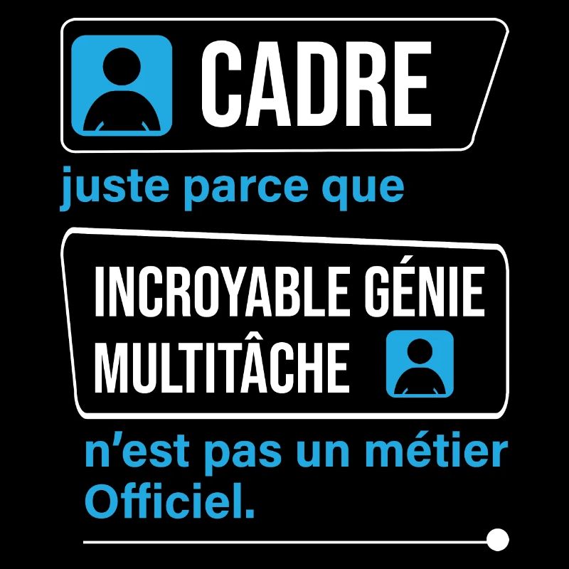 incroyable génie multitâche cadre